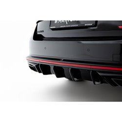 Maxton - Rajout Du Pare-Chocs Arriere Skoda Octavia RS Liftback / Combi Mk4 Facelift