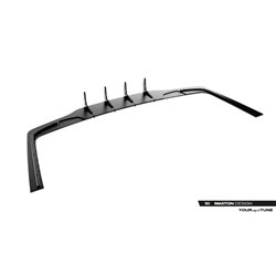 Maxton - Street Pro Central Diffuseur Arriere Mercedes-AMG CLE 53 Aero C236 Noir-Rouge