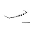 Maxton - Street Pro Central Diffuseur Arriere Mercedes-AMG CLE 53 Aero C236 Noir