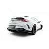 Maxton - Street Pro Central Diffuseur Arriere Mercedes-AMG CLE 53 Aero C236 Noir-Rouge + Rabats Brillant