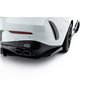 Maxton - Street Pro Central Diffuseur Arriere Mercedes-AMG CLE 53 Aero C236 Noir-Rouge + Rabats Brillant