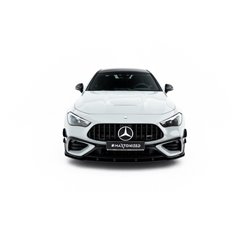 Maxton - Street Pro Lame Du Pare-Chocs Avant Mercedes-AMG CLE 53 Aero C236 Noir-Rouge