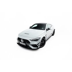 Maxton - Street Pro Lame Du Pare-Chocs Avant Mercedes-AMG CLE 53 Aero C236 Noir