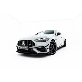 Maxton - Street Pro Lame Du Pare-Chocs Avant Mercedes-AMG CLE 53 Aero C236 Noir