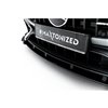 Maxton - Street Pro Lame Du Pare-Chocs Avant Mercedes-AMG CLE 53 Aero C236 Noir-Rouge + Rabats Brillant
