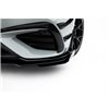 Maxton - Street Pro Lame Du Pare-Chocs Avant Mercedes-AMG CLE 53 Aero C236 Noir-Rouge + Rabats Brillant