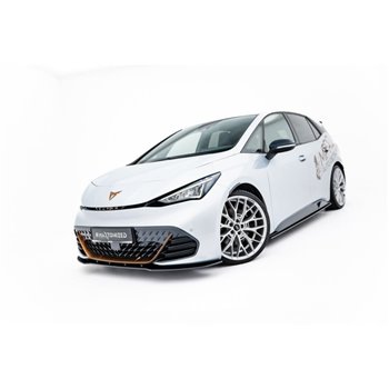 Maxton - Street Pro Lame Du Pare-Chocs Avant Cupra Born Mk1 Noir-Rouge