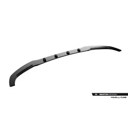 Maxton - Street Pro Lame Du Pare-Chocs Avant Cupra Born Mk1 Noir-Rouge