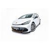 Maxton - Street Pro Lame Du Pare-Chocs Avant Cupra Born Mk1 Noir-Rouge + Rabats Brillant
