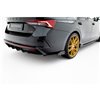 Maxton - Lames De Pare-Chocs Arrière Latérales V.4 + Ailerons Skoda Octavia RS Combi / Liftback Mk4 / Mk4 Facelift