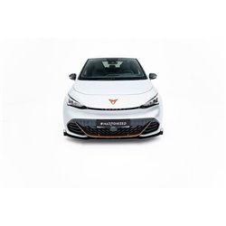Maxton - Street Pro Lame Du Pare-Chocs Avant Cupra Born Mk1 Noir + Rabats Brillant