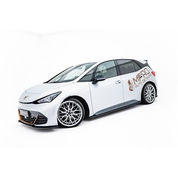 Maxton - Street Pro Rajouts Des Bas De Caisse Cupra Born Mk1 Noir-Rouge