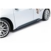 Maxton - Street Pro Rajouts Des Bas De Caisse Cupra Born Mk1 Noir-Rouge