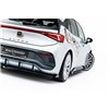 Maxton - Street Pro Central Diffuseur Arriere Cupra Born Mk1 Rouge + Rabats Brillant