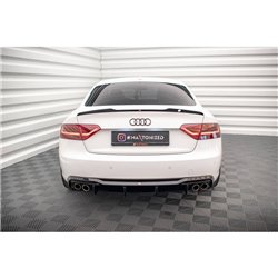 Maxton - Diffuseur Arrière Complet Audi A5 Sportback 8T Facelift (Version avec double échappement des deux côtés)