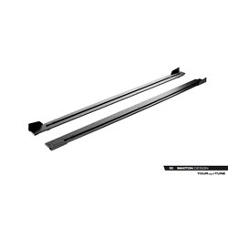 Maxton - Street Pro Rajouts Des Bas De Caisse Cupra Born Mk1 Noir + Rabats Brillant
