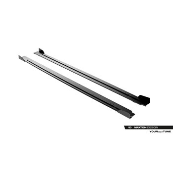 Maxton - Street Pro Rajouts Des Bas De Caisse Cupra Born Mk1 Noir + Rabats Brillant