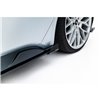 Maxton - Street Pro Rajouts Des Bas De Caisse Cupra Born Mk1 Noir-Rouge + Rabats Brillant