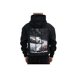 Maxton - Noir Sweat à Capuche Maxton Design M