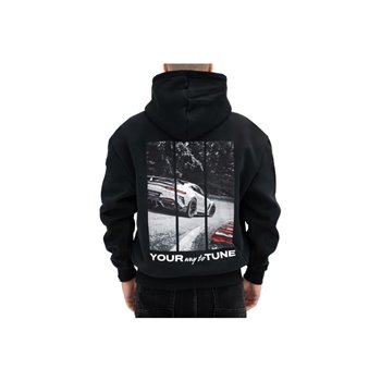 Maxton - Noir Sweat à Capuche Maxton Design S