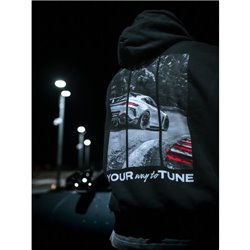 Maxton - Noir Sweat à Capuche Maxton Design L