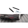 Maxton - Lames De Pare-Chocs Arrière Latérales V.2 Seat Leon FR Sportstourer Mk3 Noir Brillant
