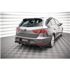 Maxton - Lames De Pare-Chocs Arrière Latérales V.2 Seat Leon FR Sportstourer Mk3 Noir Brillant