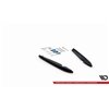 Maxton - Lames De Pare-Chocs Arrière Latérales V.2 Seat Leon FR Sportstourer Mk3 Noir Brillant