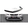 Maxton - Lame Du Pare-Chocs Avant V.1 Seat Leon Mk3 Noir Brillant