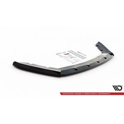 Maxton - Lame Du Pare-Chocs Avant V.1 Seat Leon Mk3 Noir Brillant