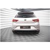 Maxton - Street Pro Central Diffuseur Arriere Seat Leon Hatchback Mk3 Noir