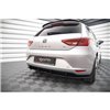 Maxton - Street Pro Central Diffuseur Arriere Seat Leon Hatchback Mk3 Noir