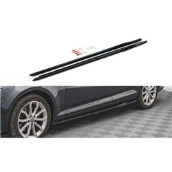 Maxton - Rajouts Des Bas De Caisse Audi A4 B9 Noir Brillant