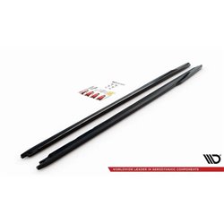 Maxton - Rajouts Des Bas De Caisse Audi A4 B9 Noir Brillant