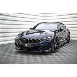 Maxton - Lame Du Pare-Chocs Avant V.4 BMW 8 Coupe M-Pack G15 / 8 Gran Coupe M-Pack G16 Noir Brillant