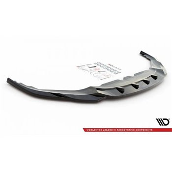 Maxton - Lame Du Pare-Chocs Avant V.4 BMW 8 Coupe M-Pack G15 / 8 Gran Coupe M-Pack G16 Noir Brillant