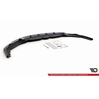 Maxton - Lame Du Pare-Chocs Avant V.4 BMW 8 Coupe M-Pack G15 / 8 Gran Coupe M-Pack G16 Noir Brillant