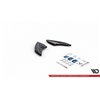 Maxton - Lames De Pare-Chocs Arrière Latérales V.4 Volkswagen Golf R Mk7 Noir Brillant