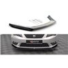 Maxton - Lame Du Pare-Chocs Avant V.2 Seat Leon Mk3 Noir Brillant