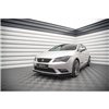 Maxton - Lame Du Pare-Chocs Avant V.2 Seat Leon Mk3 Noir Brillant