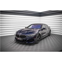 Maxton - Lame Du Pare-Chocs Avant V.3 BMW 8 Coupe G15 / 8 Gran Coupe M-pack G16 Noir Brillant