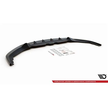 Maxton - Lame Du Pare-Chocs Avant V.3 BMW 8 Coupe G15 / 8 Gran Coupe M-pack G16 Noir Brillant