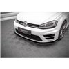 Maxton - Street Pro Lame Du Pare-Chocs Avant V.2 Volkswagen Golf R Mk7 Noir