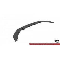 Maxton - Street Pro Lame Du Pare-Chocs Avant V.2 Volkswagen Golf R Mk7 Noir-Rouge