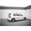 Maxton - Rajouts Des Bas De Caisse V.2 Volkswagen Golf R / R-Line Mk7 Noir Brillant