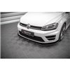 Maxton - Street Pro Lame Du Pare-Chocs Avant V.1 Volkswagen Golf R Mk7 Noir