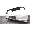 Maxton - Diffuseur Arrière Complet Volkswagen Golf R Mk7 Noir Brillant
