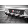 Maxton - Diffuseur Arrière Complet Volkswagen Golf R Mk7 Noir Brillant