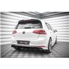 Maxton - Diffuseur Arrière Complet Volkswagen Golf R Mk7 Noir Brillant