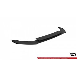 Maxton - Street Pro Lame Du Pare-Chocs Avant V.1 Volkswagen Golf R Mk7 Noir-Rouge